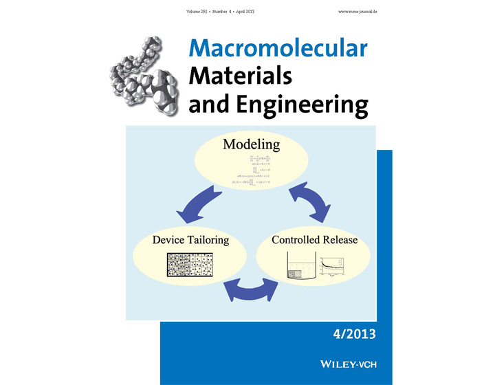 ���Ŀ����ڵ��ڡ�Macromolecular Materials and Engineering���Ϸ�����������